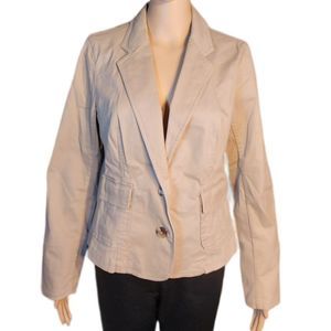 Isaac Mizrahi jacket Tan Size Medium